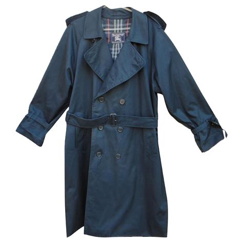 burberry brit blue polyester elastic belt trench|burberry shell trench coat.